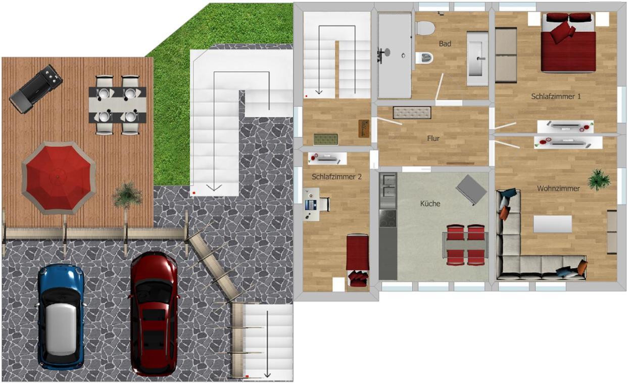 Am Quellenhaeuschen Apartment Naila Cameră foto